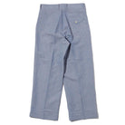 Haversack Linen Chambray Wide Pants Sax-Trousers-Clutch Cafe