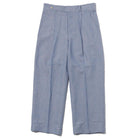 Haversack Linen Chambray Wide Pants Sax-Trousers-Clutch Cafe