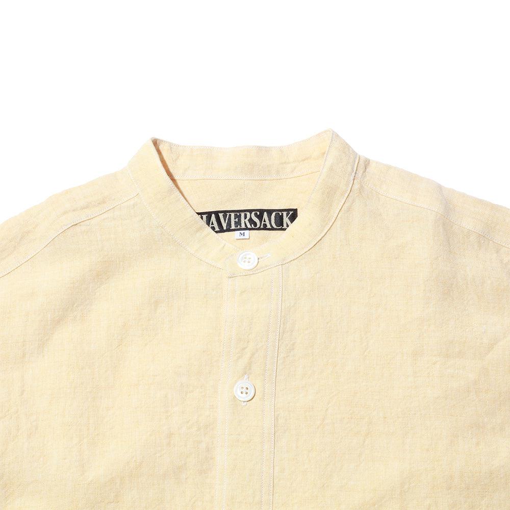 Haversack Linen Dungaree Pullover Shirt Mustard-Shirt-Clutch Cafe