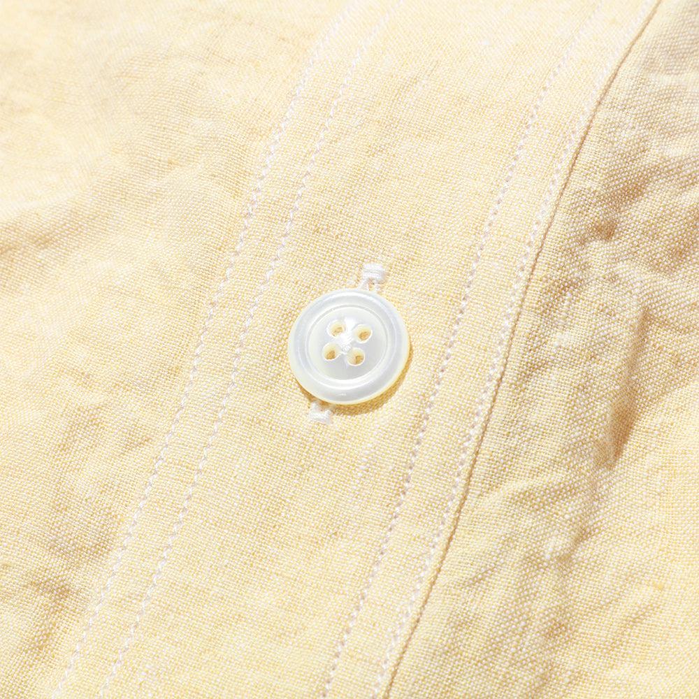 Haversack Linen Dungaree Pullover Shirt Mustard-Shirt-Clutch Cafe