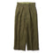 Haversack Linen Trousers Green-Trousers-Clutch Cafe