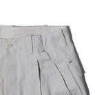 Haversack Linen/Cotton HBT Utility Trousers Natural-Trousers-Clutch Cafe