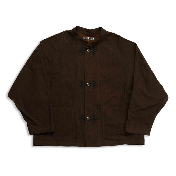 Haversack Natural Dye Jacket Brown-Jacket-Clutch Cafe
