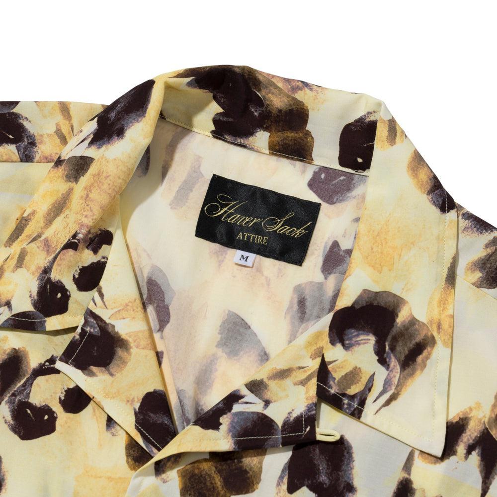 Haversack Open Collar Resort Shirt Mix-Shirt-Clutch Cafe