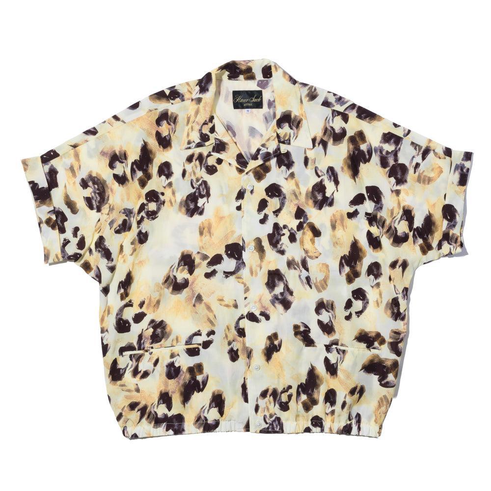 Haversack Open Collar Resort Shirt Mix-Shirt-Clutch Cafe