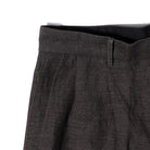 Haversack Pleated Trousers Brown-Trousers-Clutch Cafe