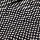 Haversack Sashiko Jacquard Pullover Shirt Black-Shirt-Clutch Cafe