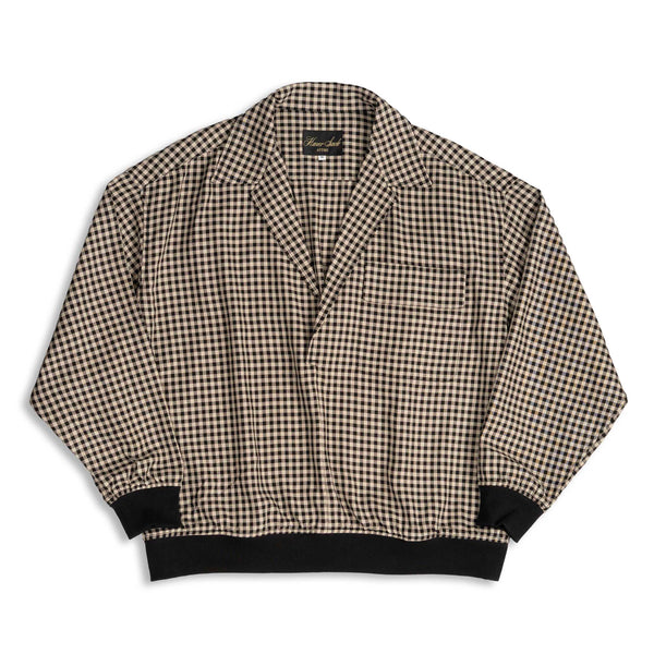 Haversack Shepard Check Pullover Beige-Shirt-Clutch Cafe
