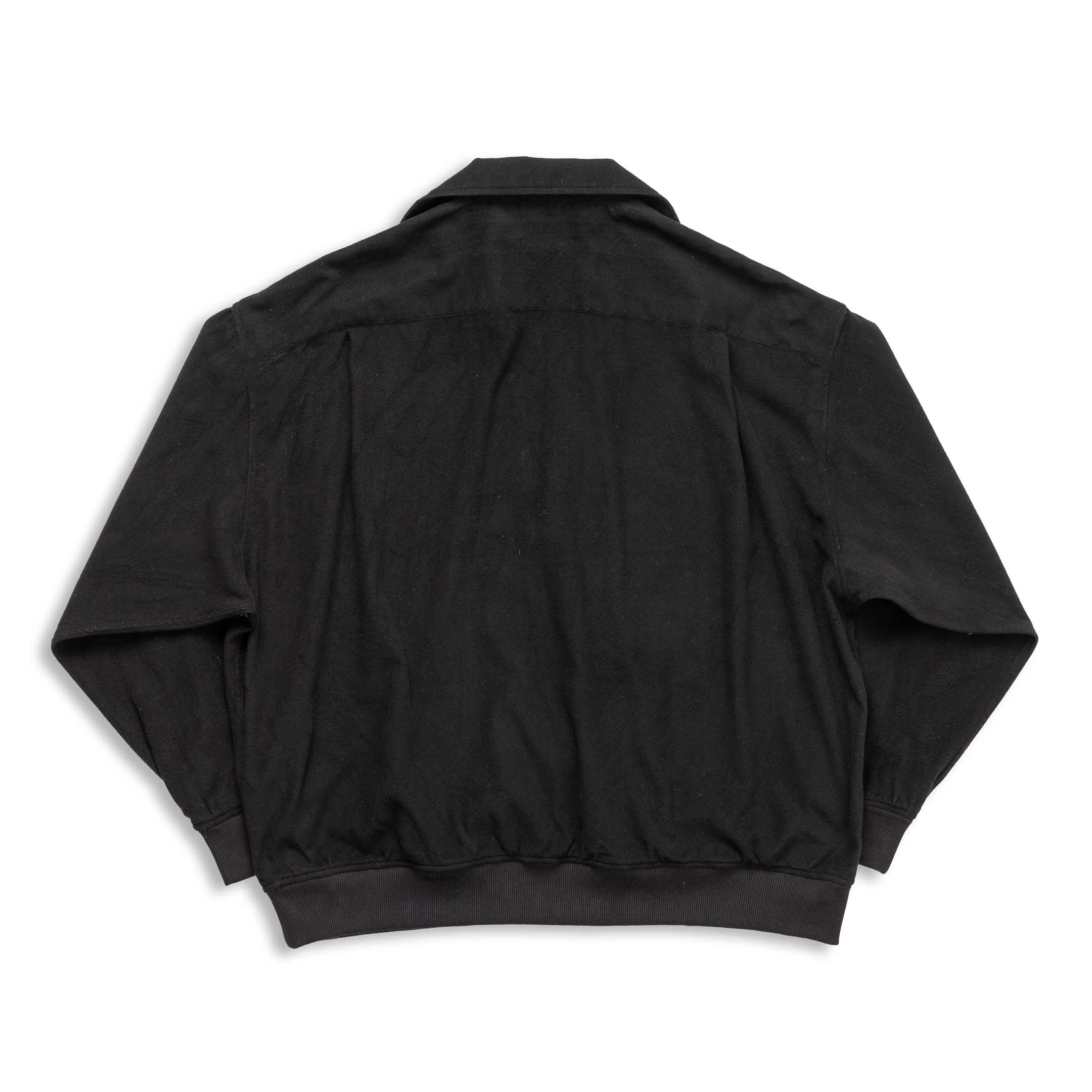 Haversack Silk Flannel Pullover Black-Shirt-Clutch Cafe