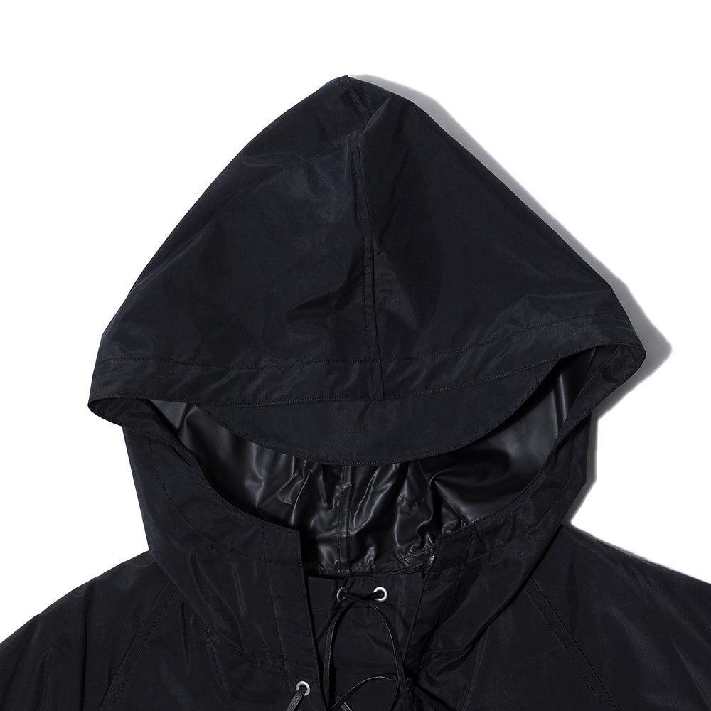 Haversack Silk Smock Black-Jacket-Clutch Cafe