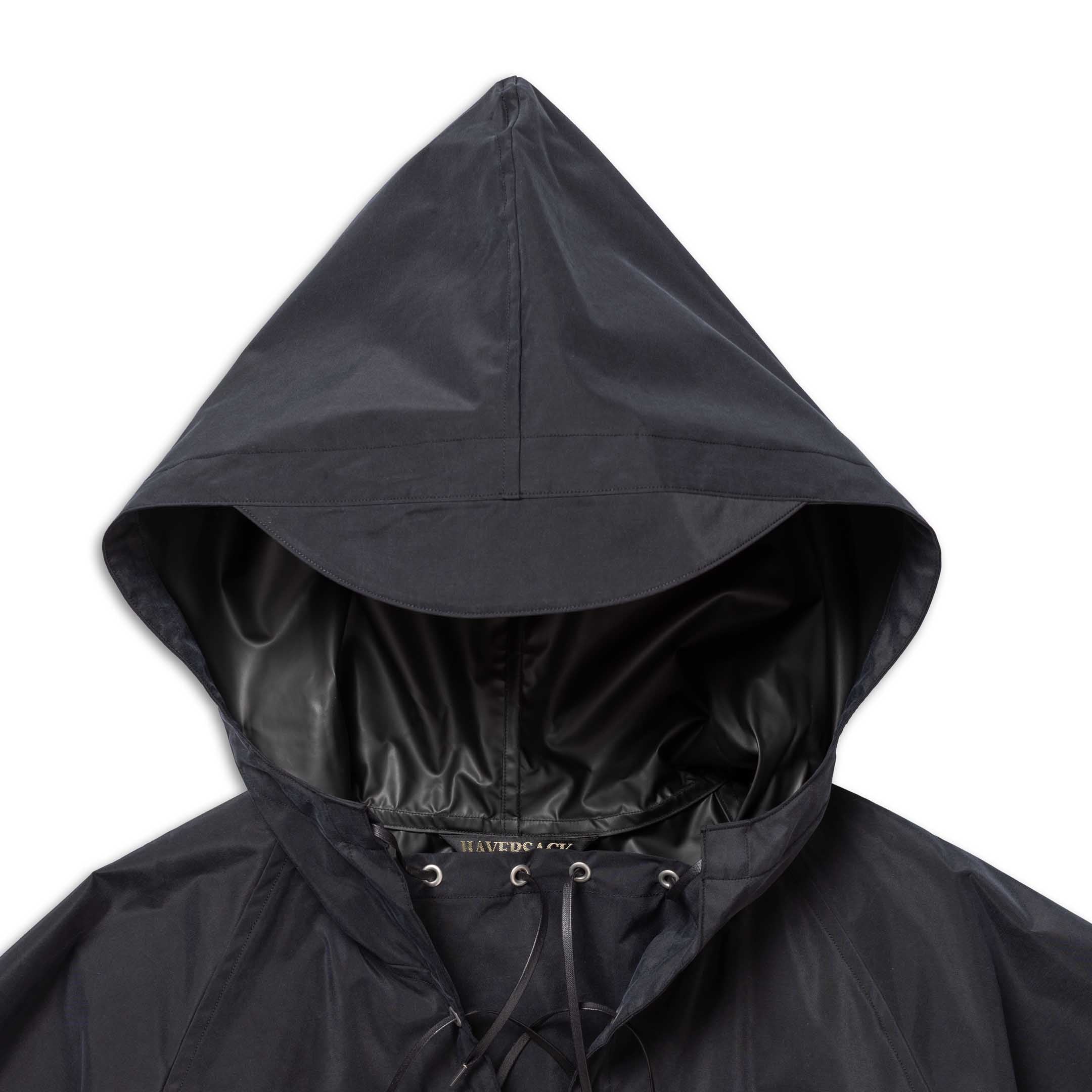 Haversack Silk Smock Black-Jacket-Clutch Cafe