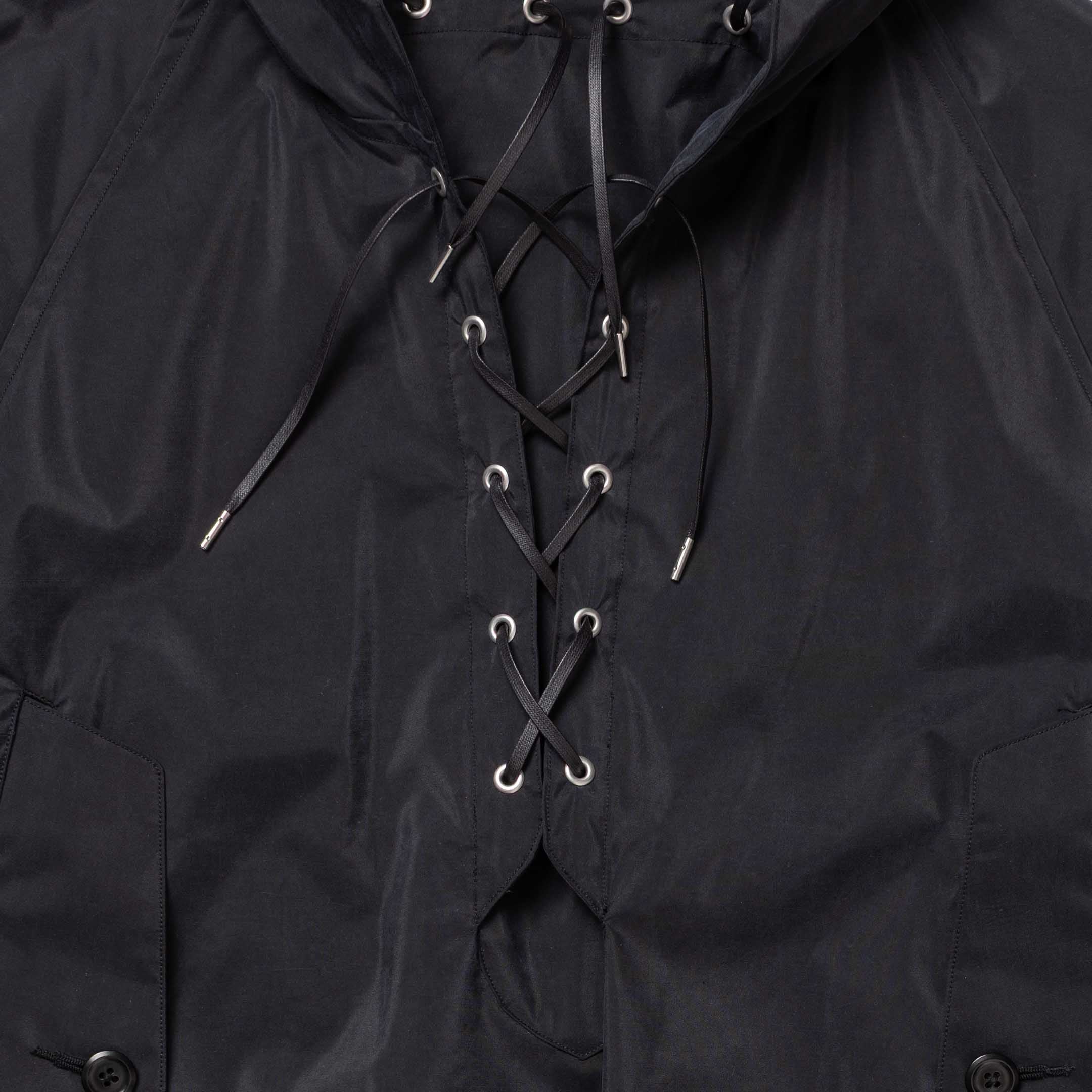 Haversack Silk Smock Black-Jacket-Clutch Cafe