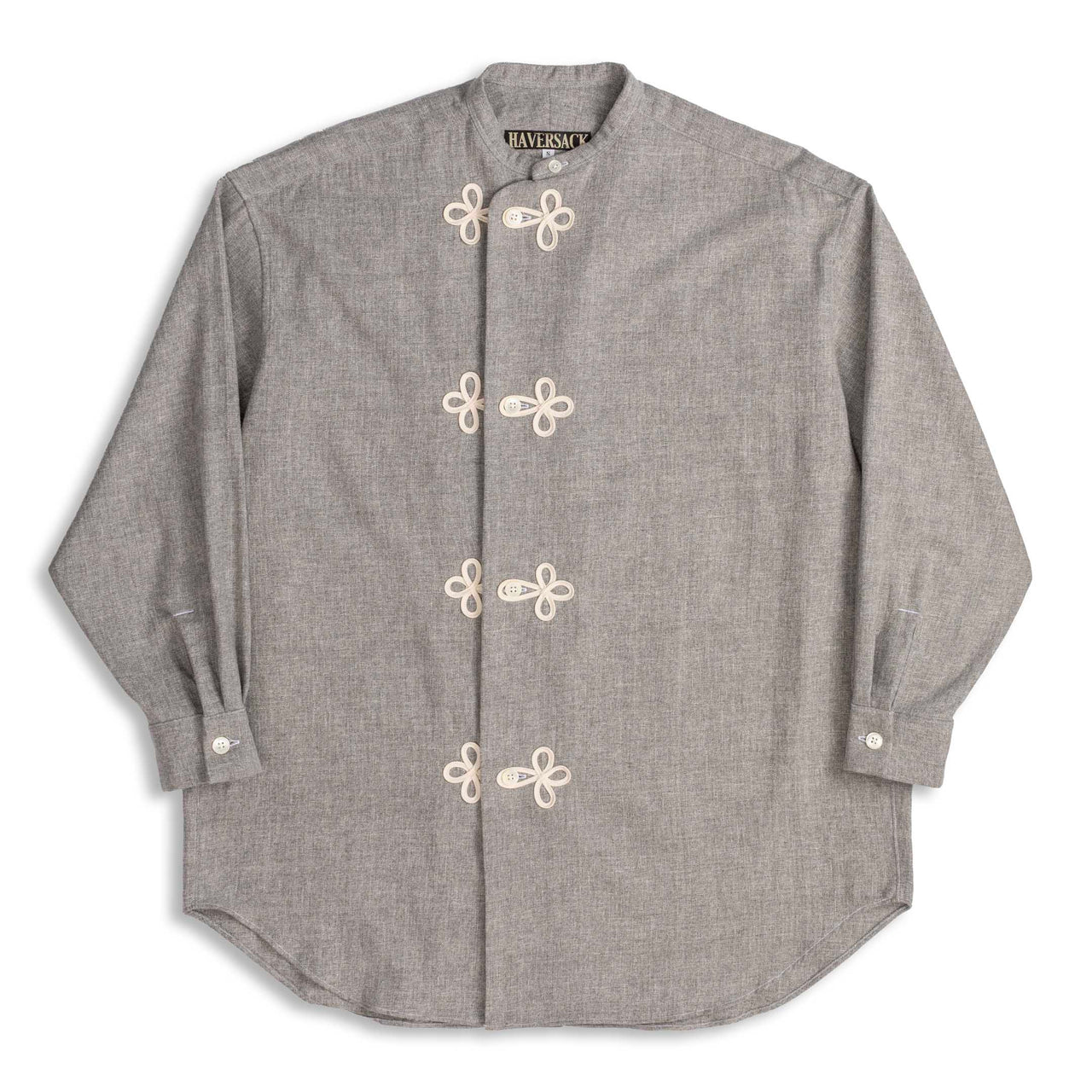 Haversack Sleeping Shirt Grey-Shirt-Clutch Cafe