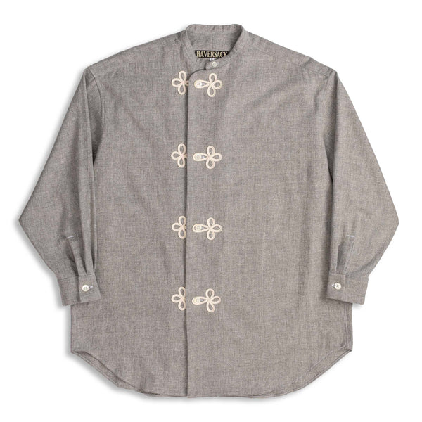 Haversack Sleeping Shirt Grey-Shirt-Clutch Cafe