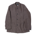 Haversack Stand Collar Jacket Brown-Jacket-Clutch Cafe