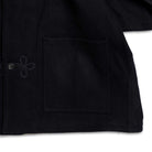 Haversack Vintage Melton Wool Jacket Black-Jacket-Clutch Cafe