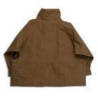 Haversack Waxed High Neck Pullover Jacket Brown-Jacket-Clutch Cafe