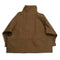 Haversack Waxed High Neck Pullover Jacket Brown-Jacket-Clutch Cafe