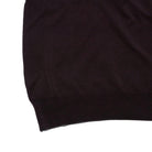 Haversack Zip Knit Polo Brown-Polo Shirt-Clutch Cafe