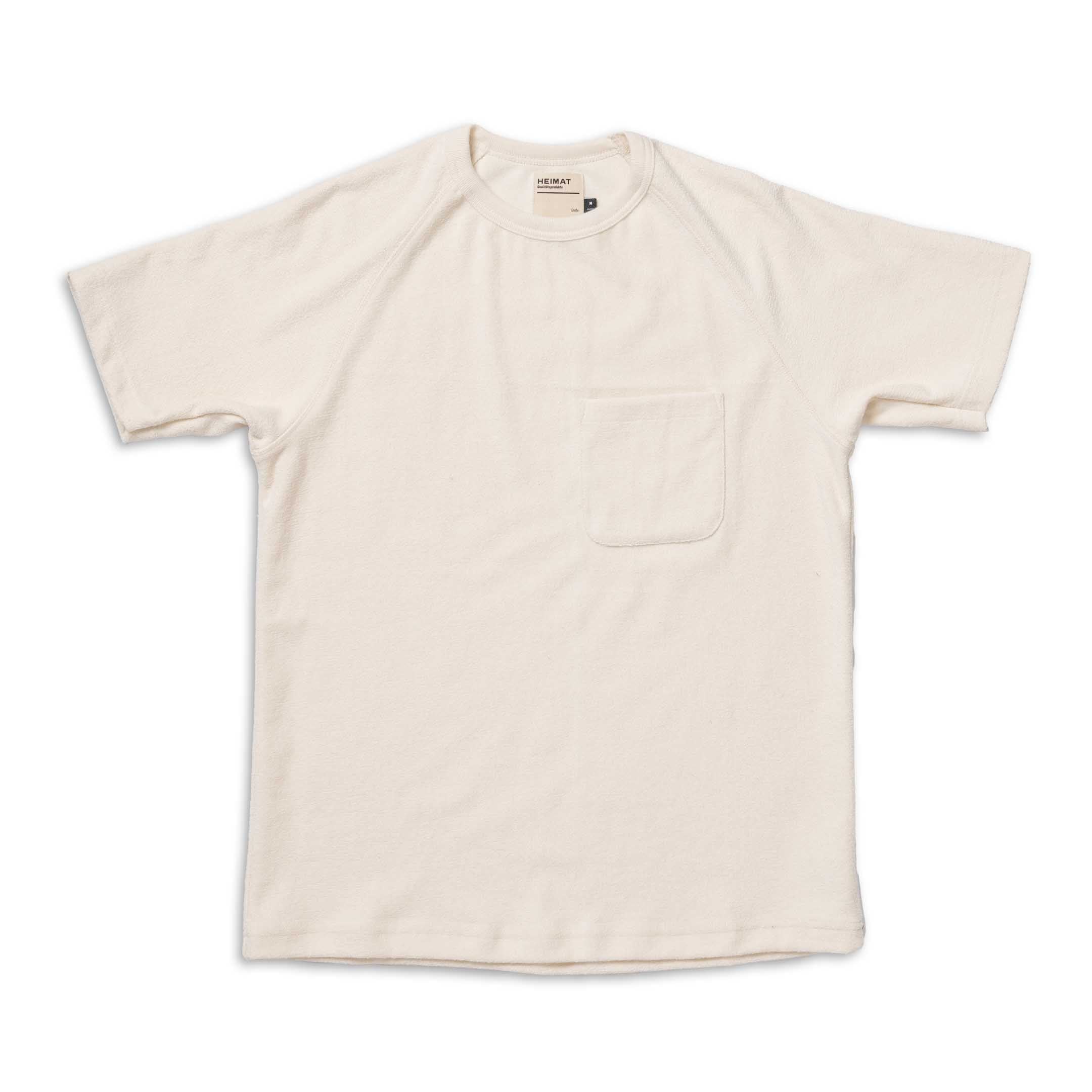 Heimat Frotee Terry T-Shirt Seashell-T-Shirt-Clutch Cafe