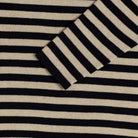 Heimat Harbour Sweater Jailhouse Ink/Seashell-Knit-Clutch Cafe