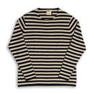 Heimat Harbour Sweater Jailhouse Ink/Seashell-Knit-Clutch Cafe
