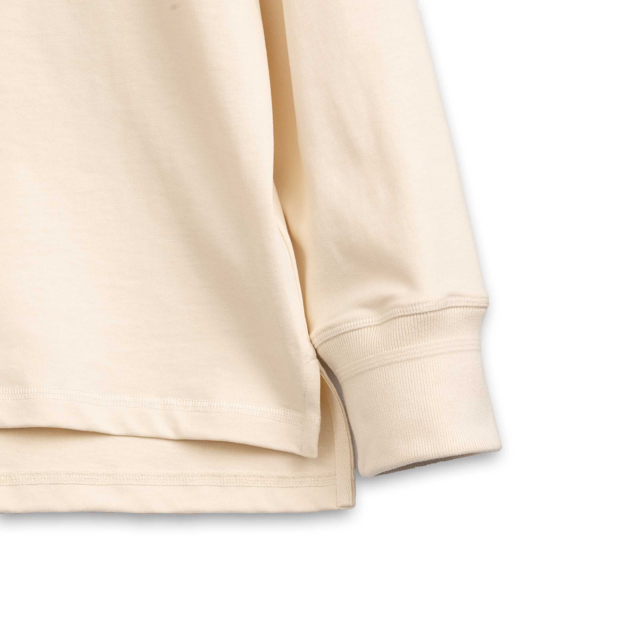 Heimat Raglan Rugby Shirt Seashell-Rugby Shirt-Clutch Cafe