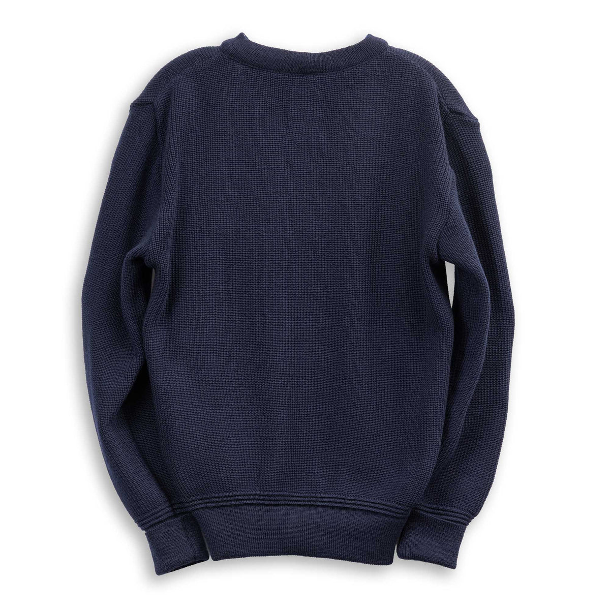 Heimat Rundhals Merino Crew Neck Sweater Ink-Knitwear-Clutch Cafe