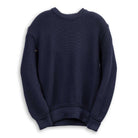 Heimat Rundhals Merino Crew Neck Sweater Ink-Knitwear-Clutch Cafe