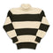 Heimat Signal Stripes Rugby Seashell/Military Green-Sweater-Clutch Cafe