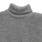 Heimat U-Boat Roll Neck Battleship Grey-Sweater-Clutch Cafe