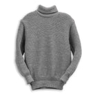 Heimat U-Boat Roll Neck Battleship Grey-Sweater-Clutch Cafe