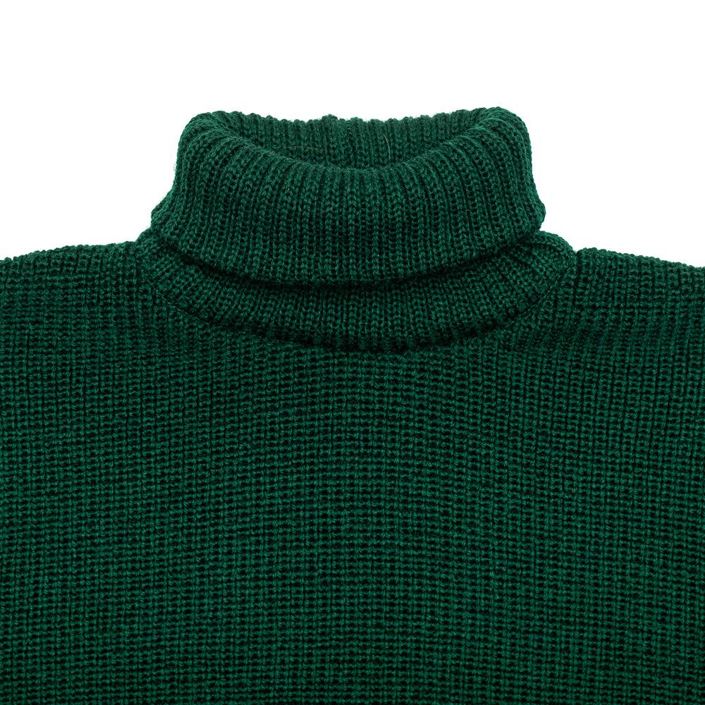 Heimat U-Boat Roll Neck Tannen Gruen-Sweater-Clutch Cafe