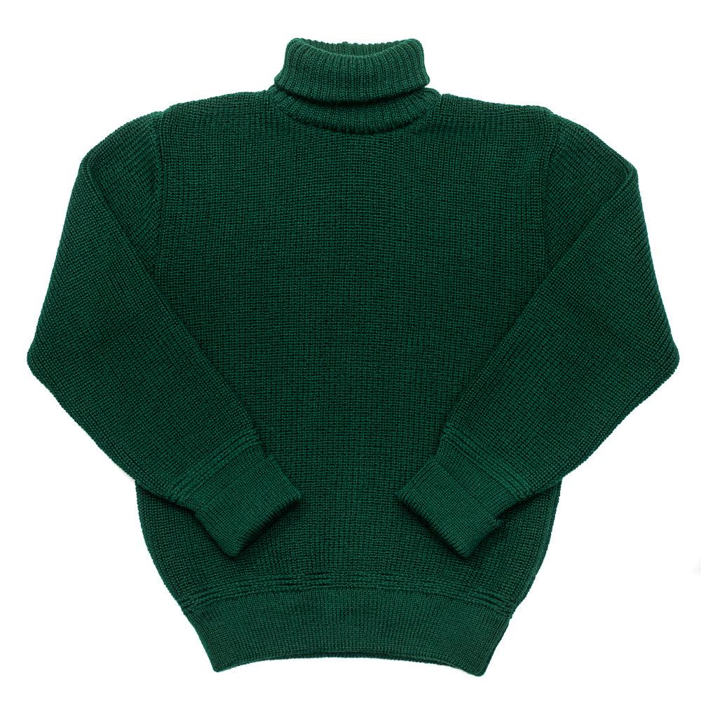 Heimat U-Boat Roll Neck Tannen Gruen-Sweater-Clutch Cafe