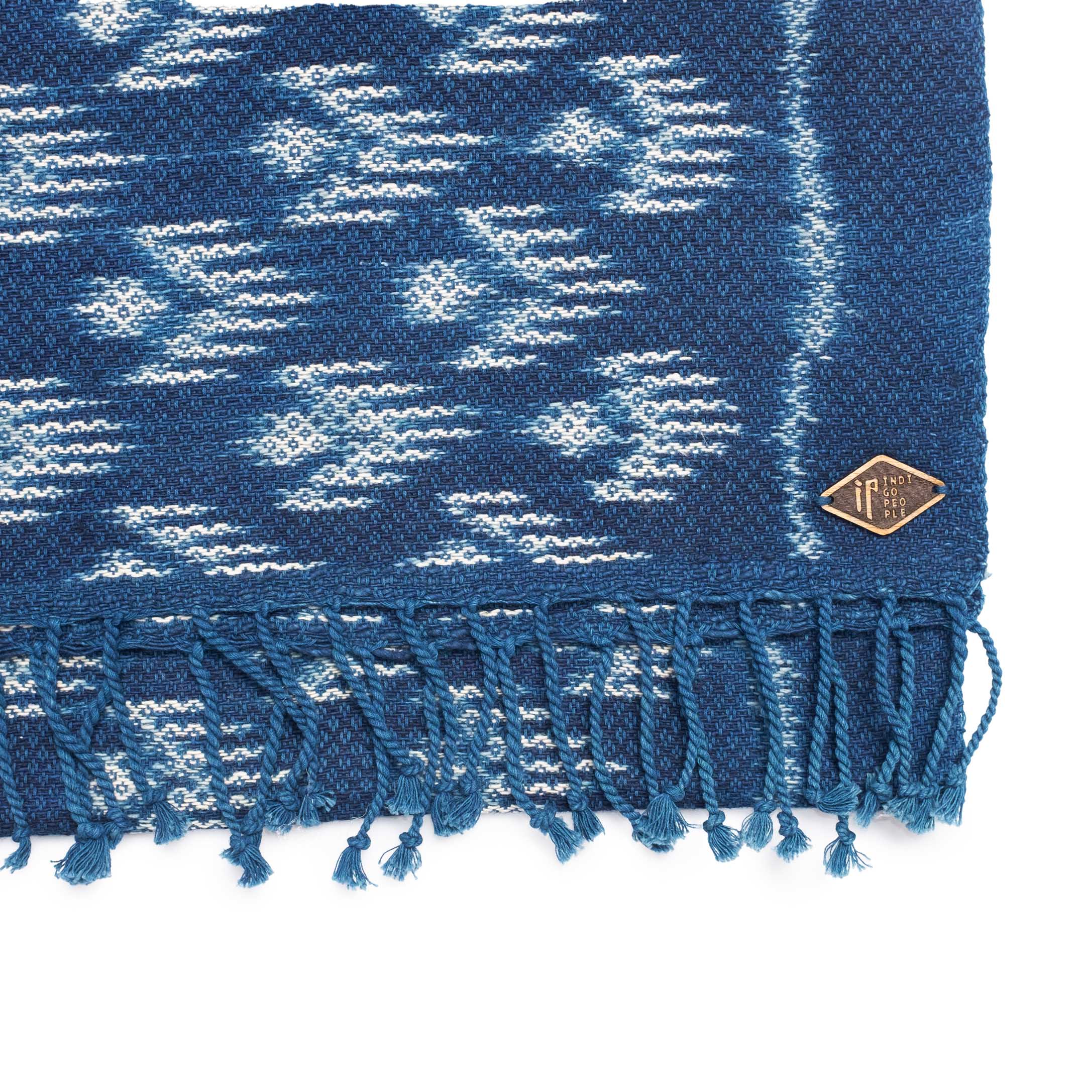 Indigo People Wing Scarf-Scarf-Clutch Cafe