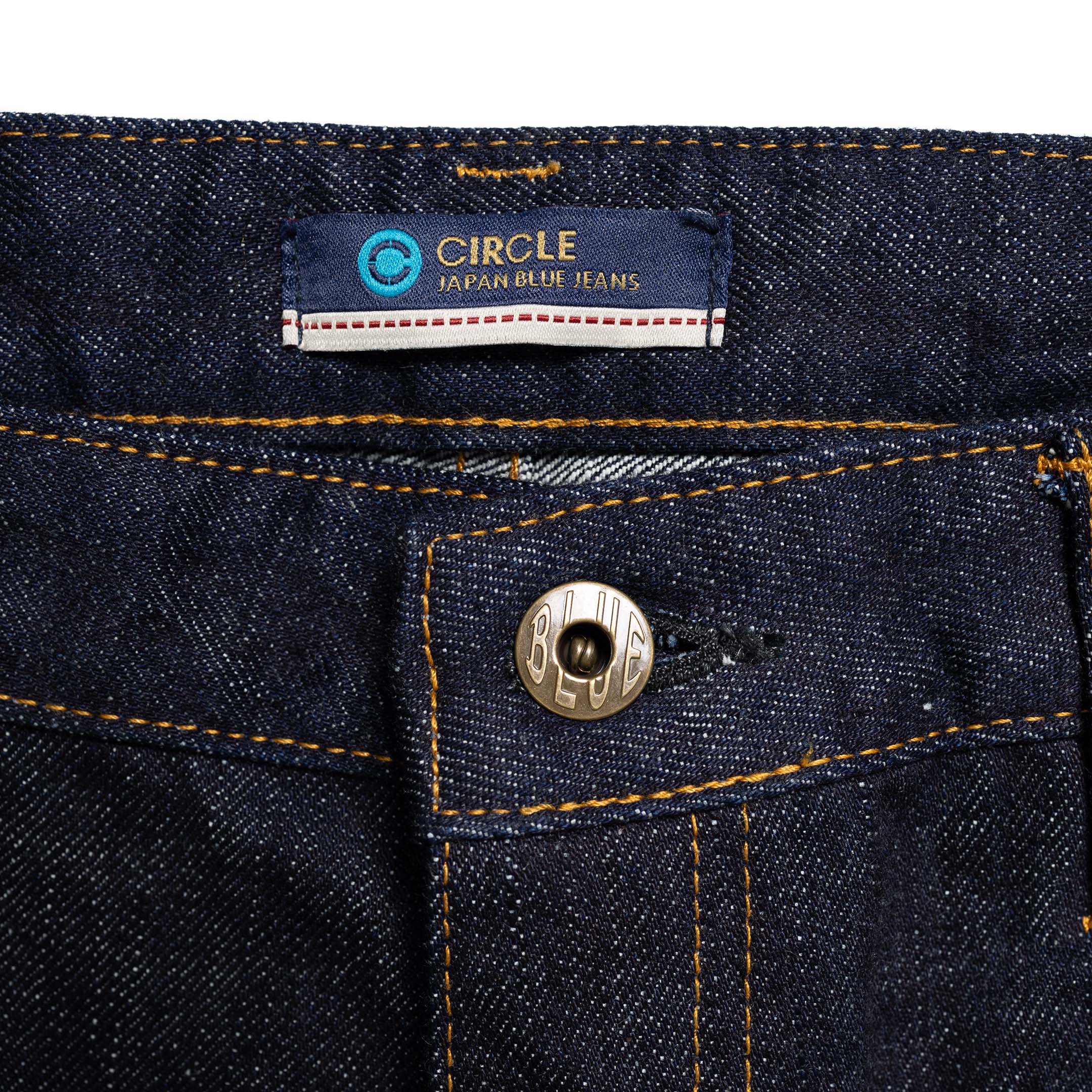 Japan Blue J301 14. 8 oz Denim Jean Indigo One Wash-Jean-Clutch Cafe-selvage denim-selfedge denim