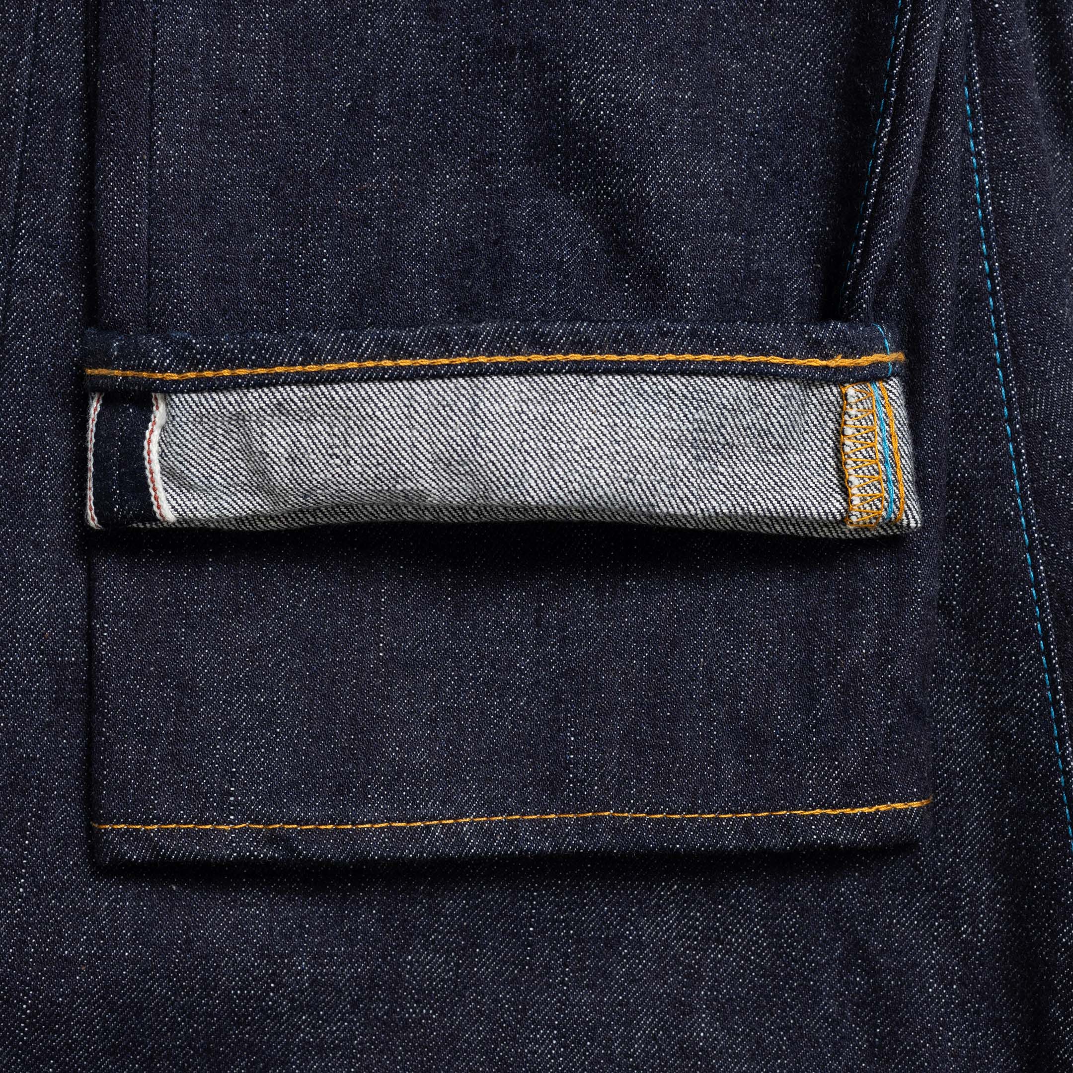 Japan Blue J301 14. 8 oz Denim Jean Indigo One Wash-Jean-Clutch Cafe-selvage denim-selfedge denim