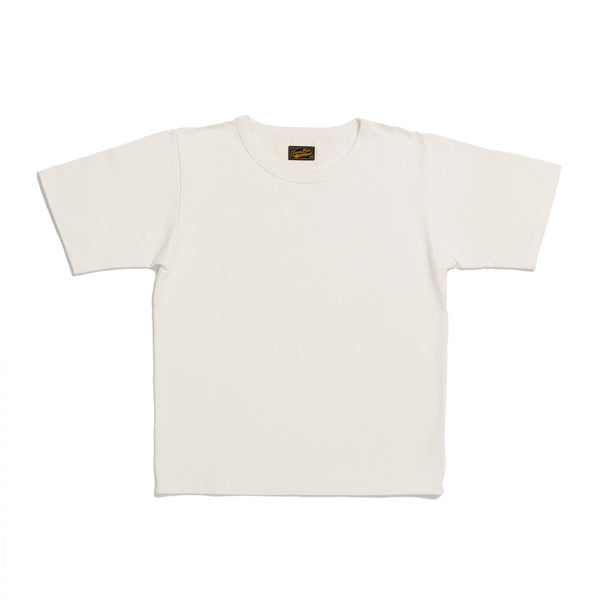Japan Blue JBST01 18GG Super Hard Inlay Tee White-T-shirt-Clutch Cafe