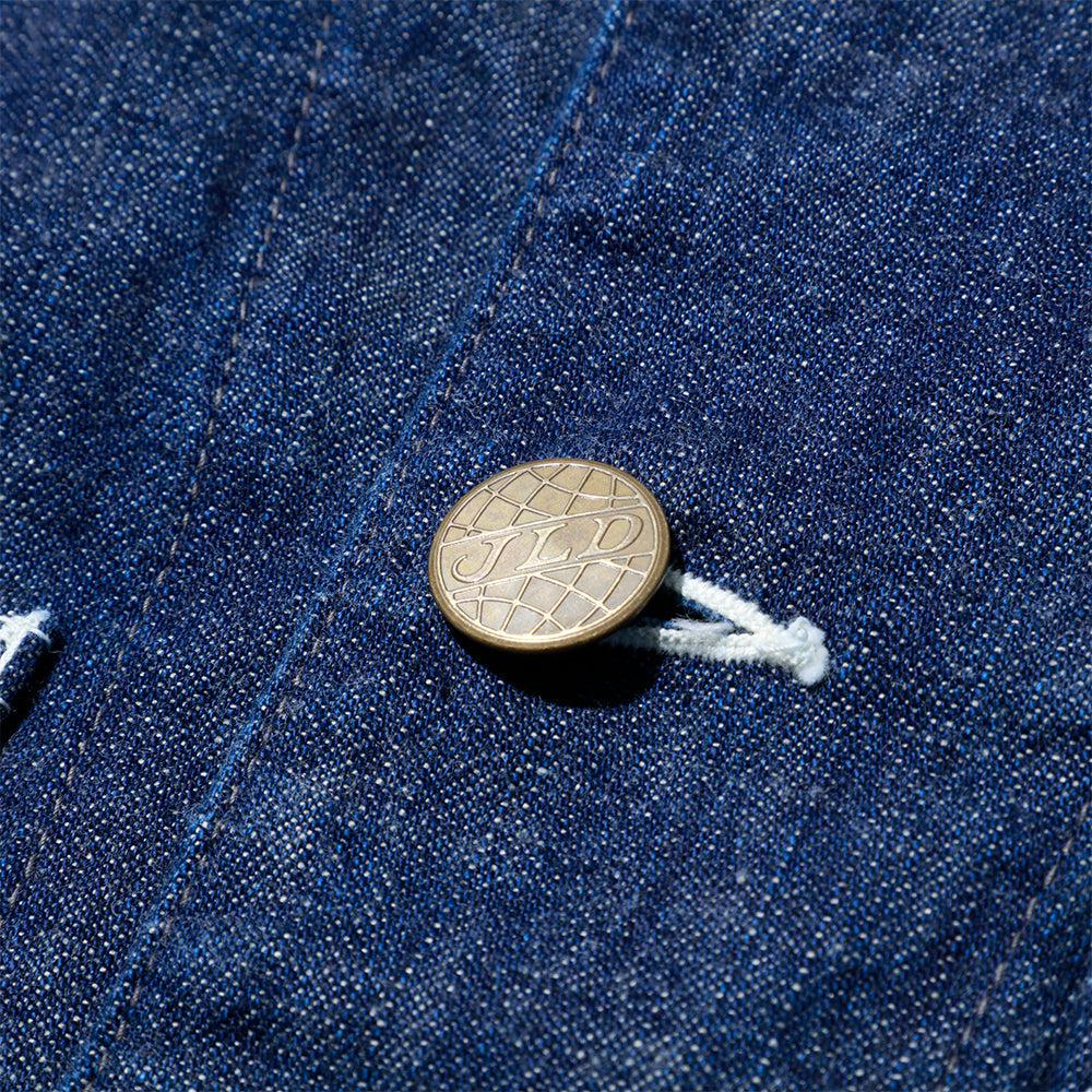 Jelado 491J Denim Coverall Jacket Indigo-Jacket-Clutch Cafe