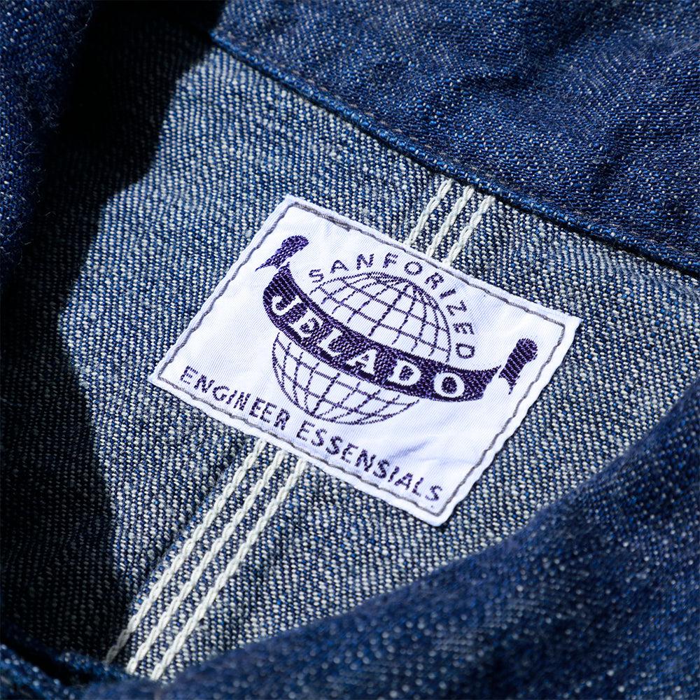Jelado 491J Denim Coverall Jacket Indigo-Jacket-Clutch Cafe