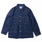 Jelado 491J Denim Coverall Jacket Indigo-Jacket-Clutch Cafe