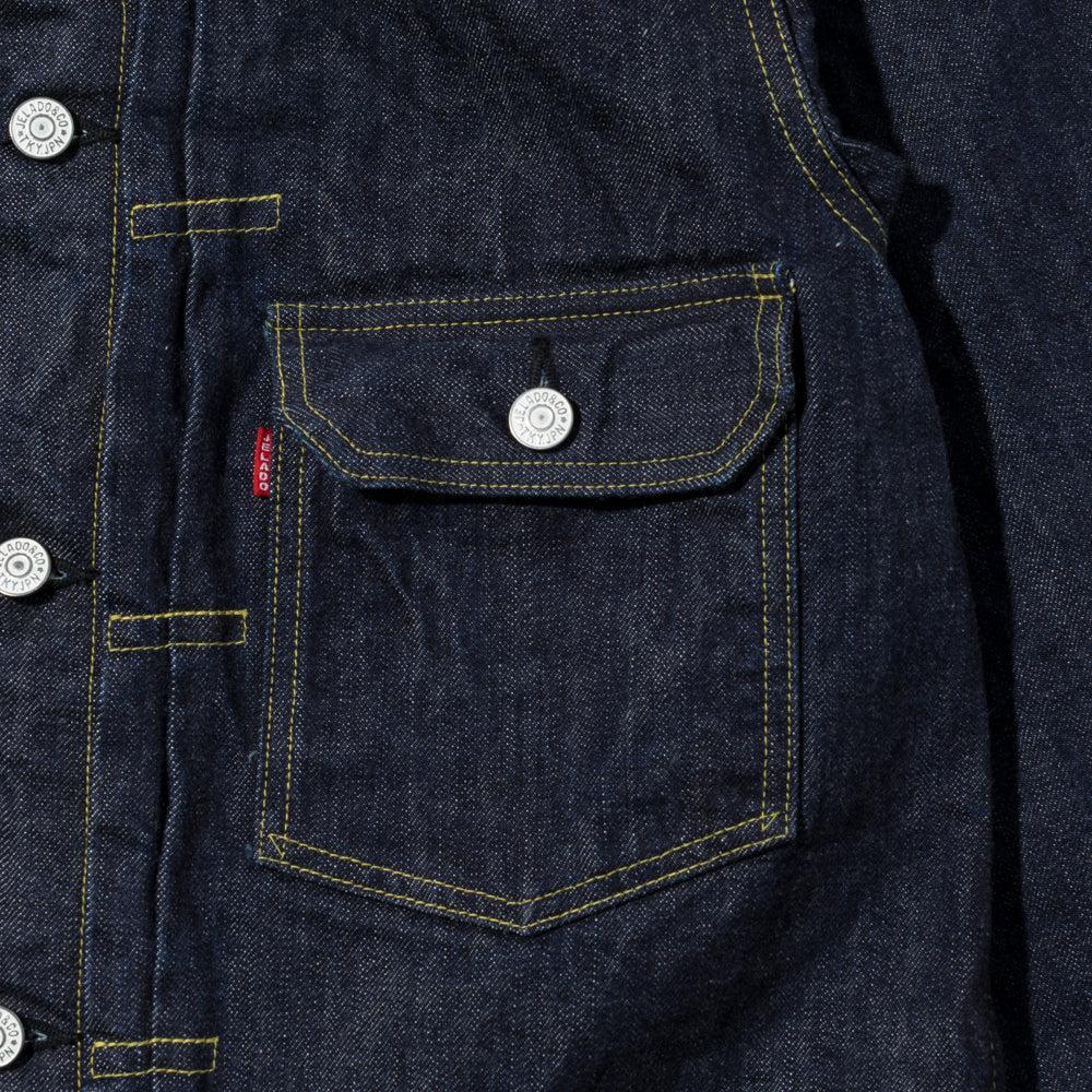 Jelado Age of Longing Black Tag 407E Denim Jacket Indigo-Denim Jacket-Clutch Cafe