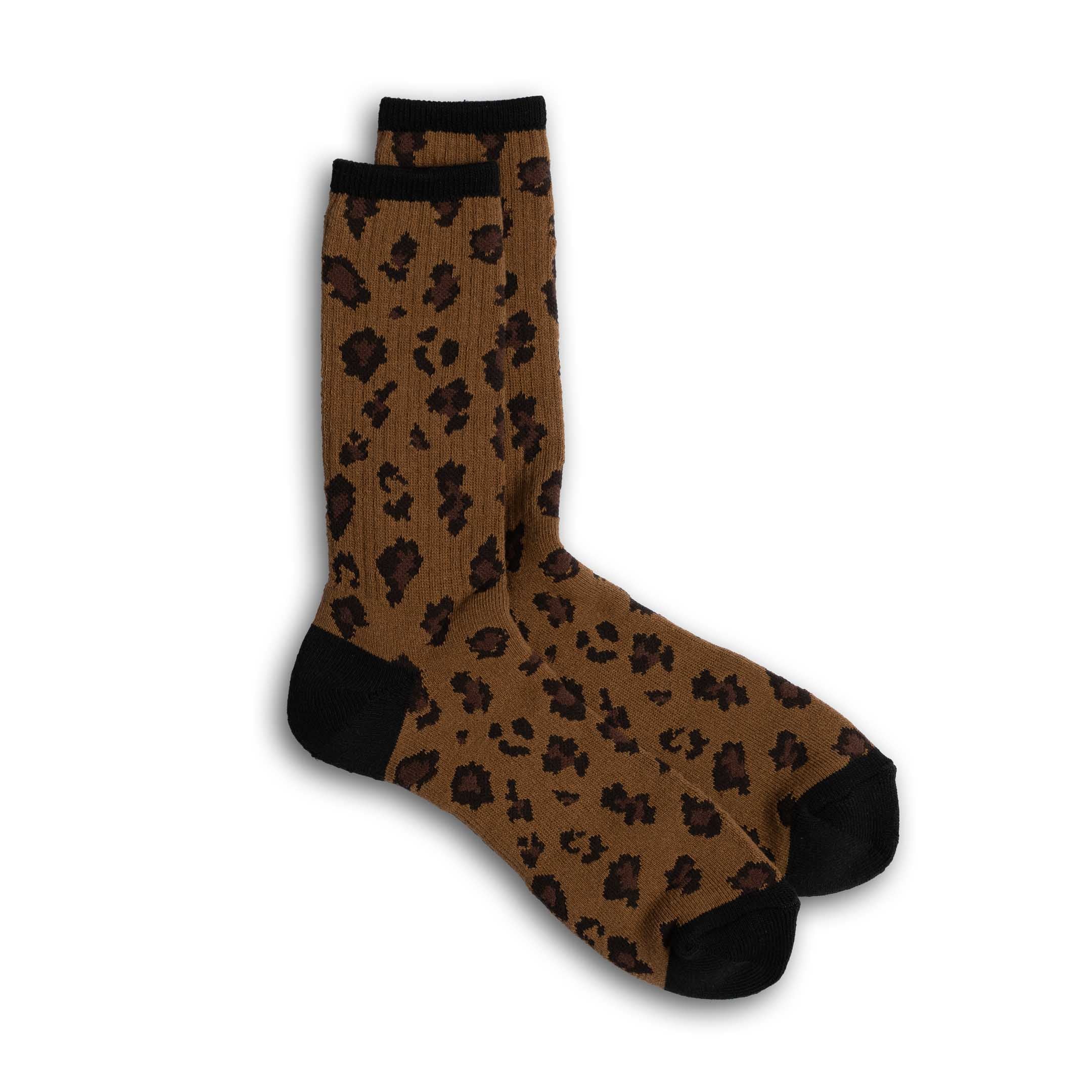 Jelado Animal Boot Socks Brown-Socks-Clutch Cafe