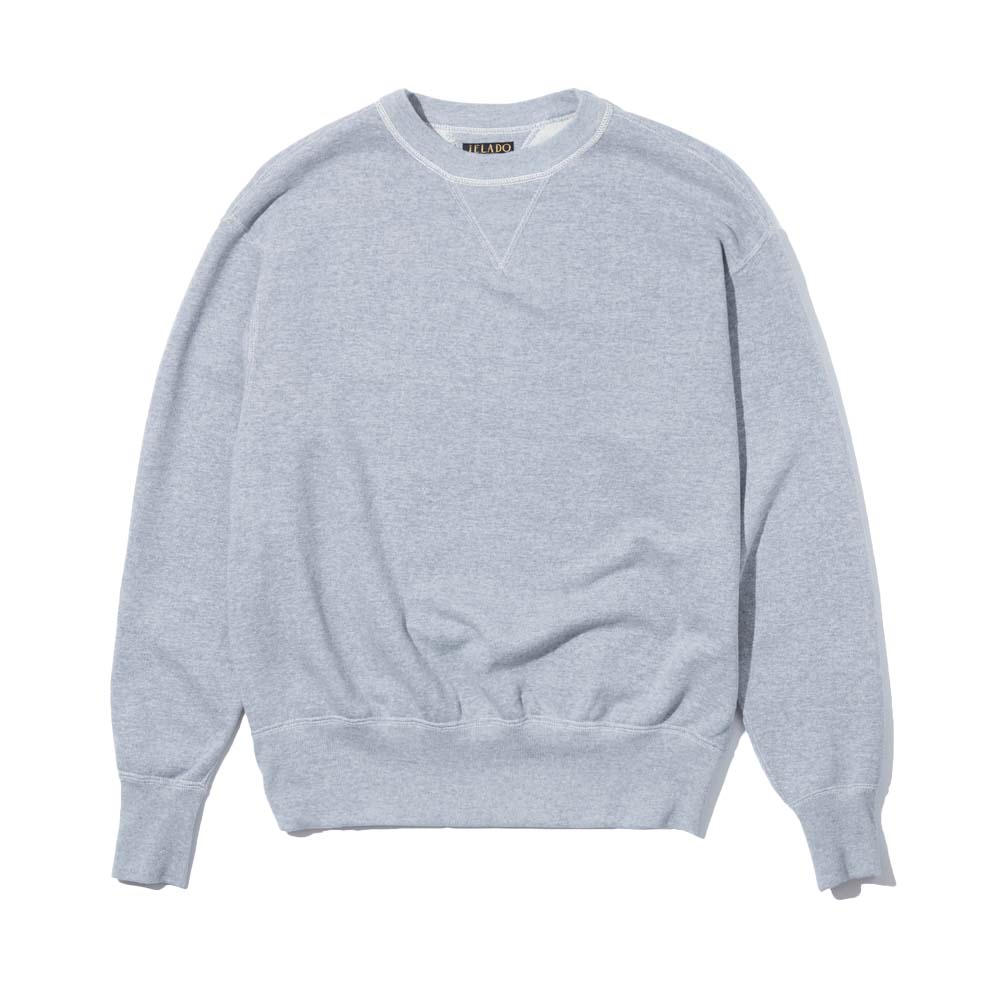 Jelado Brutal Fleece Loopwheel Sweatshirt Salt & Pepper-Sweatshirt-Clutch Cafe