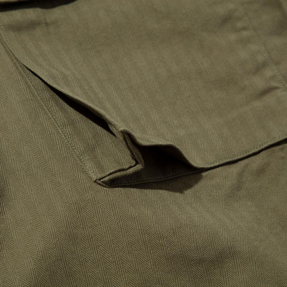 Jelado CM43 HBT Field Jacket Olive-Clutch Cafe