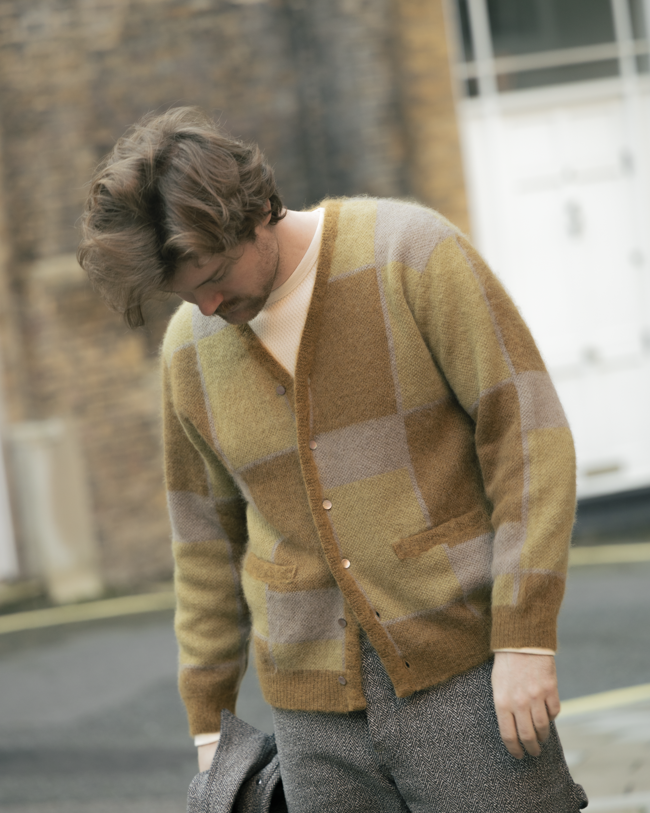 Jelado 'Cobain' Mohair Cardigan Brulee-cardigan-Clutch Cafe