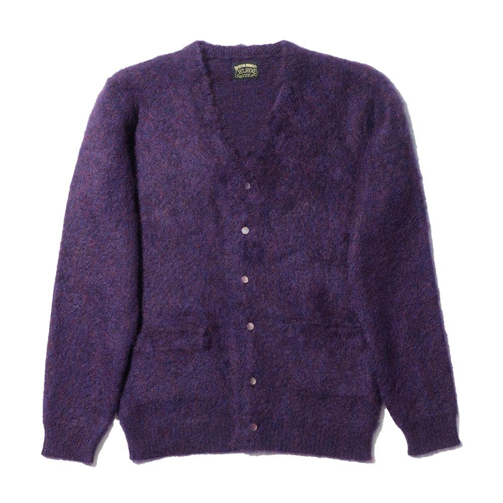 Jelado 'Cobain' Mohair Cardigan Purple-cardigan-Clutch Cafe