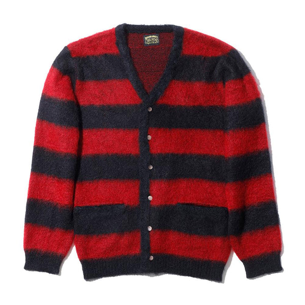 Jelado 'Cobain' Mohair Cardigan Red x Black – Clutch Cafe