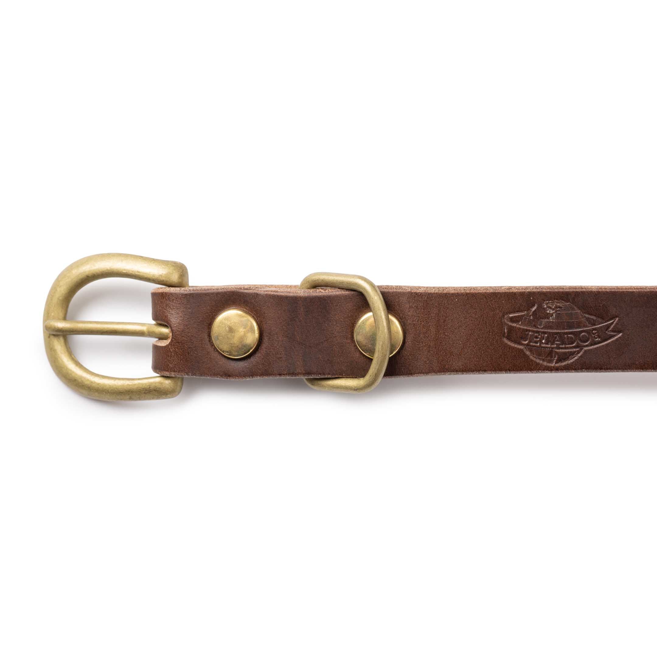 Jelado D Buckle CMXL Belt 16mm Brown-Belt-Clutch Cafe