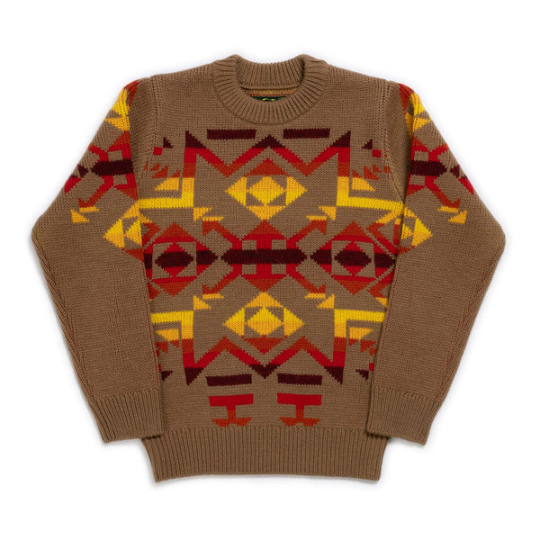 Jelado Newberry Knit Sweater Peanut-Knitted Sweatshirt-Clutch Cafe